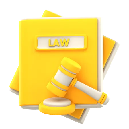 Libro de leyes  3D Icon