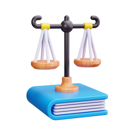 Libro de leyes  3D Icon