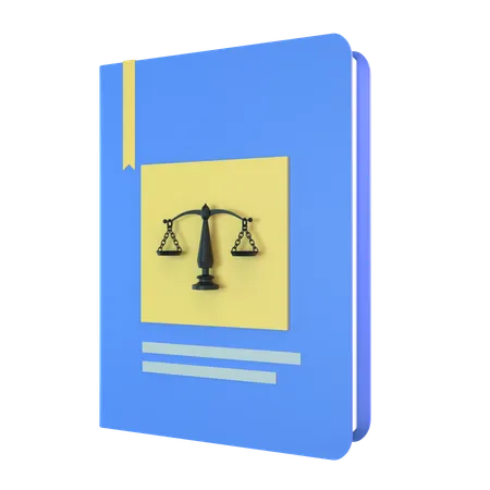 Libro de leyes  3D Icon