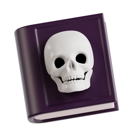 Libro de magia negra  3D Icon