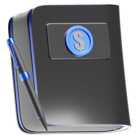 Libro de negocios  3D Icon