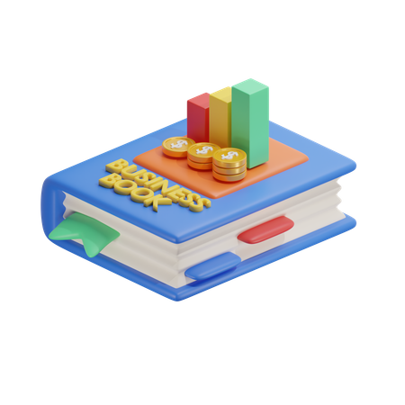 Libro de negocios  3D Icon