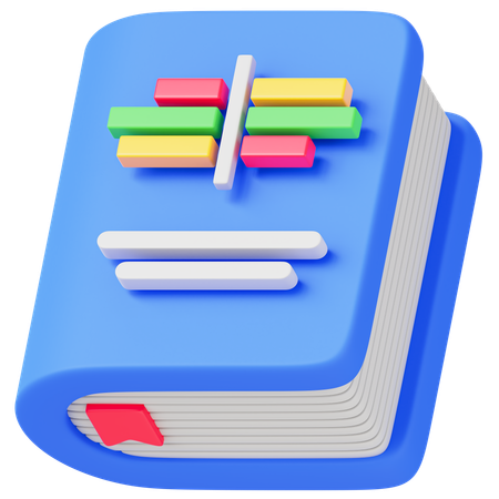 Libro de negocios  3D Icon