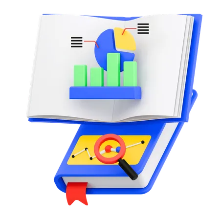 Libro de negocios  3D Icon