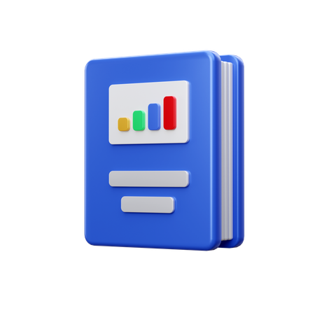 Libro de negocios  3D Icon