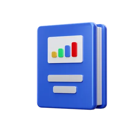 Libro de negocios  3D Icon