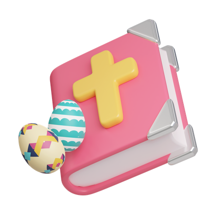 Libro de pascua  3D Icon