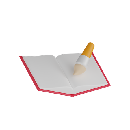 Libro de pintura  3D Icon