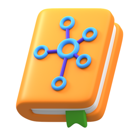 Libro de psicologia  3D Icon