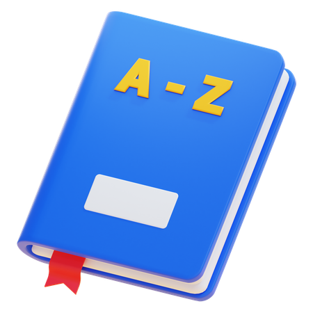 Libro de referencia  3D Icon