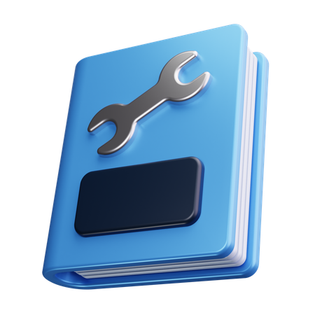 Libro de servicio  3D Icon