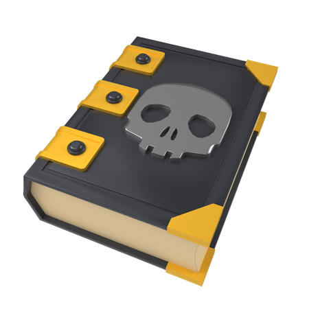 Libro de terror  3D Icon