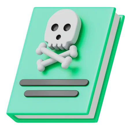 Libro de veneno  3D Icon