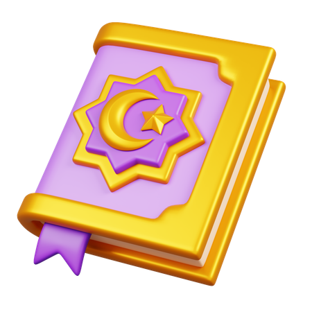 Libro del Corán  3D Icon