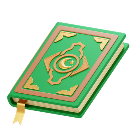 Libro del Corán  3D Icon