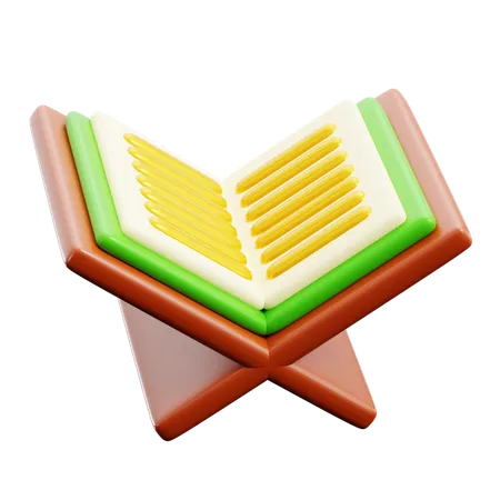 Libro del Corán  3D Icon