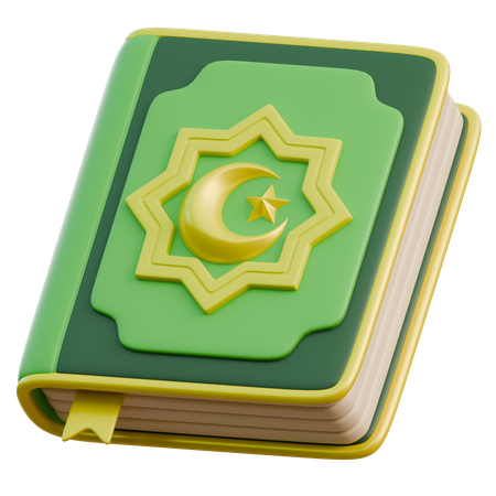 Libro del corán  3D Icon