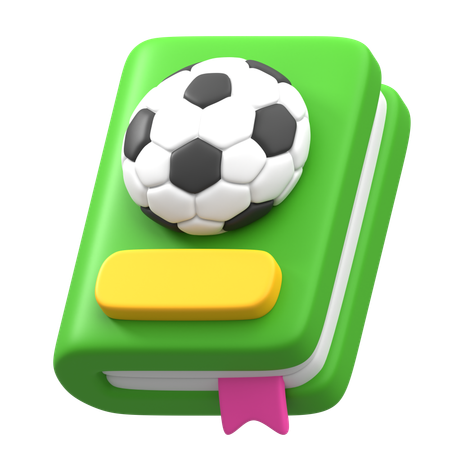 Libro de deportes  3D Icon