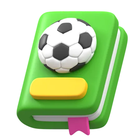 Libro de deportes  3D Icon