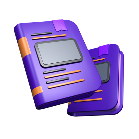Libro educativo  3D Icon