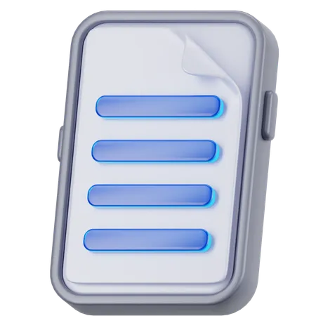 Libro electronico  3D Icon