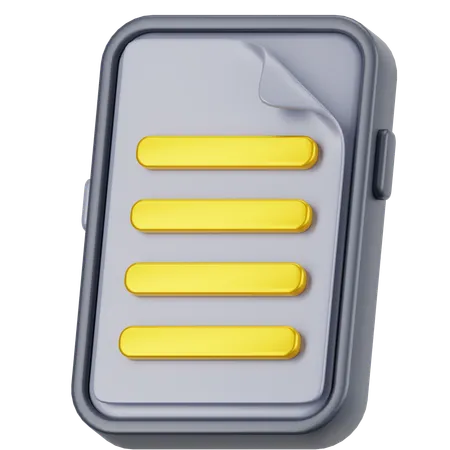 Libro electronico  3D Icon