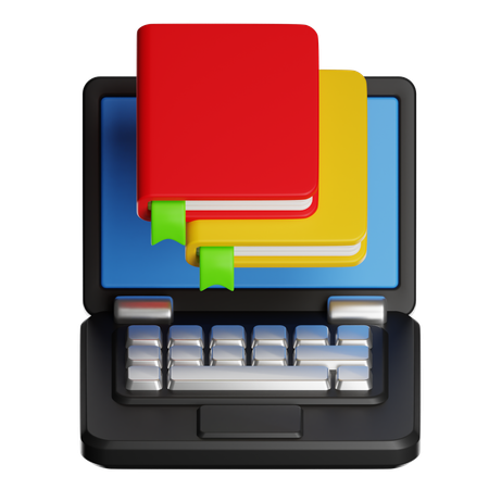 Libro electronico  3D Icon