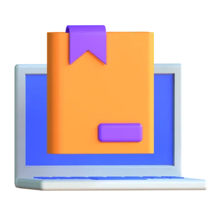 Libro electronico  3D Icon