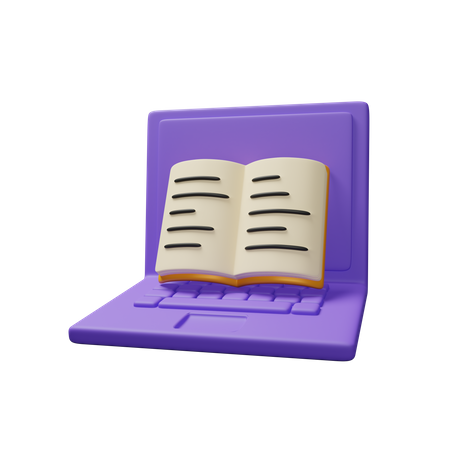 Libro electronico  3D Icon