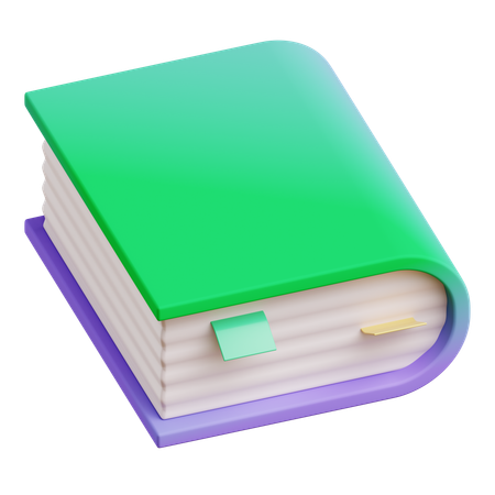 Libro escolar  3D Icon