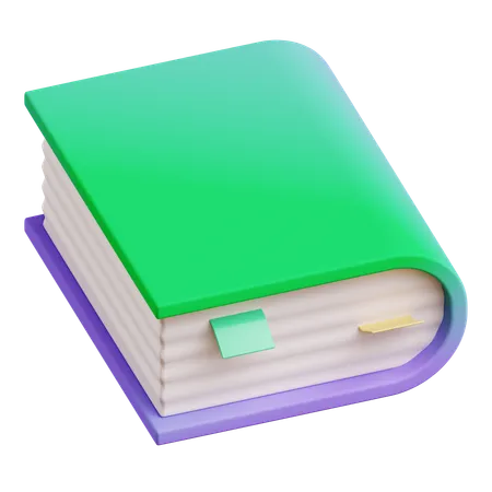 Libro escolar  3D Icon