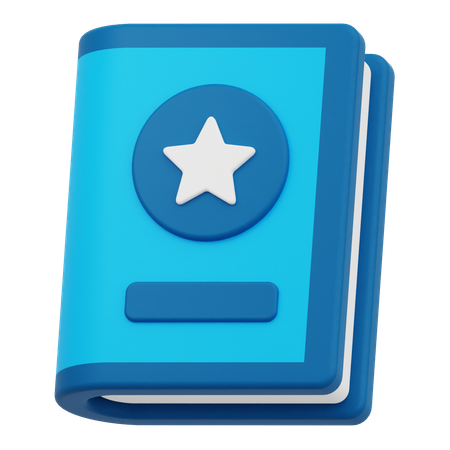 Libro favorito  3D Icon