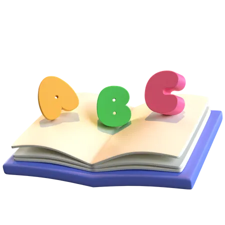 Libro de inglés  3D Icon