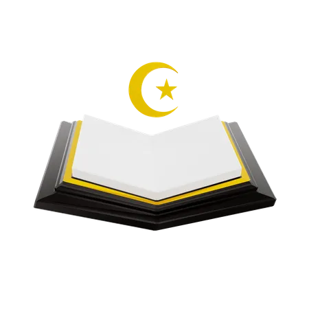 Libro islámico  3D Icon