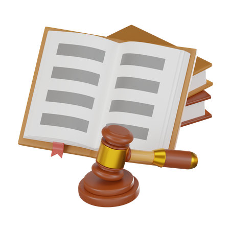 Libro legal  3D Icon