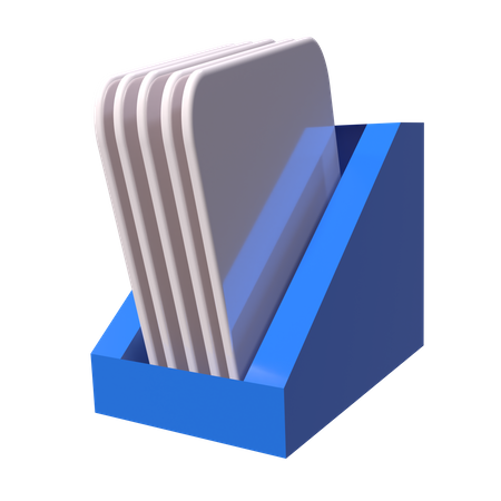 Lugar del libro  3D Icon