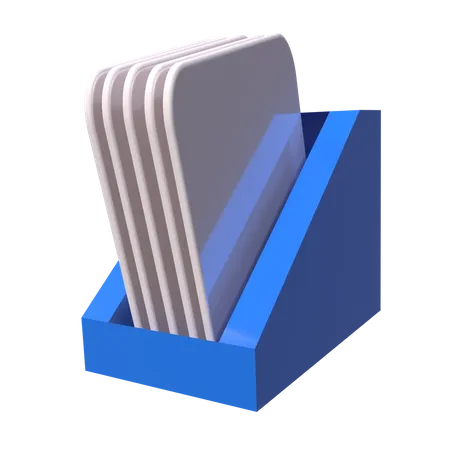 Lugar del libro  3D Icon