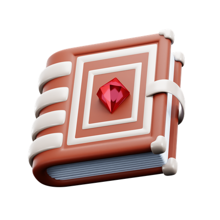 Libro magico  3D Icon