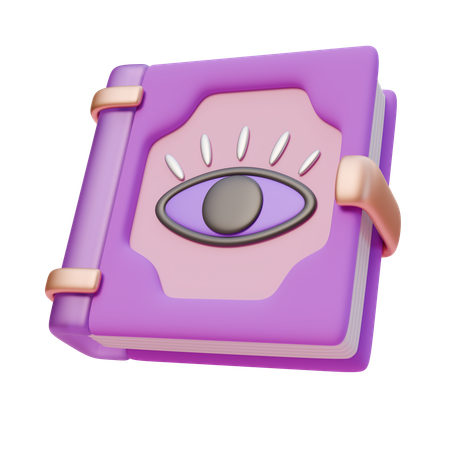 Libro magico  3D Icon