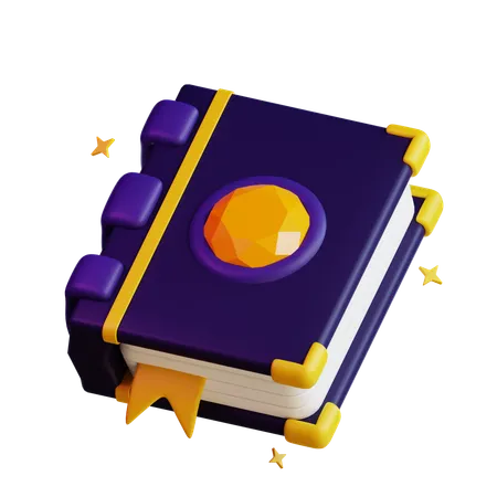 Libro magico  3D Icon