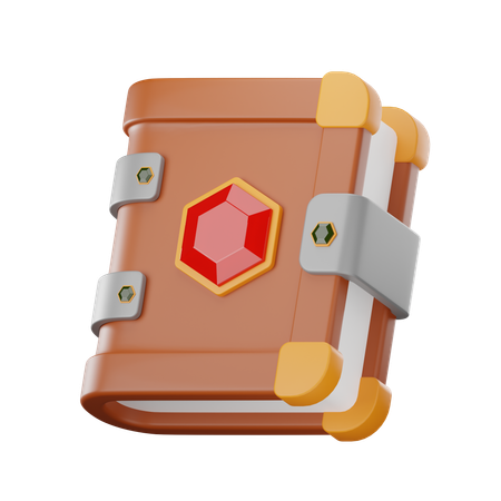 Libro magico  3D Icon