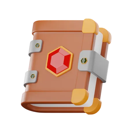 Libro magico  3D Icon