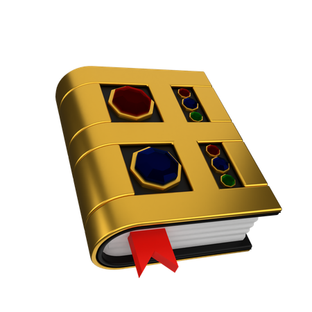 Libro magico  3D Icon