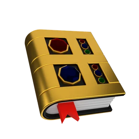 Libro magico  3D Icon