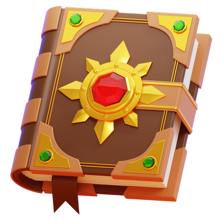 Libro magico  3D Icon