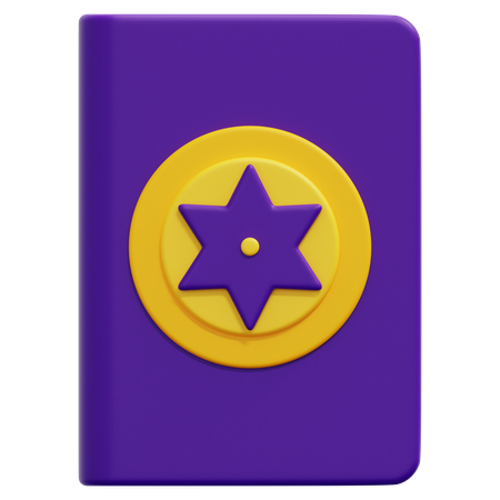 Libro magico  3D Icon