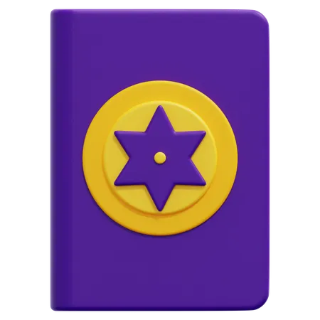 Libro magico  3D Icon