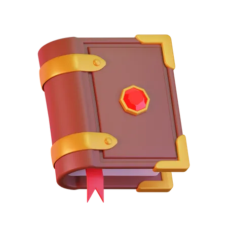 Libro magico  3D Icon