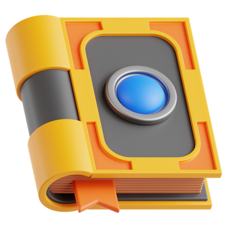 Libro magico  3D Icon