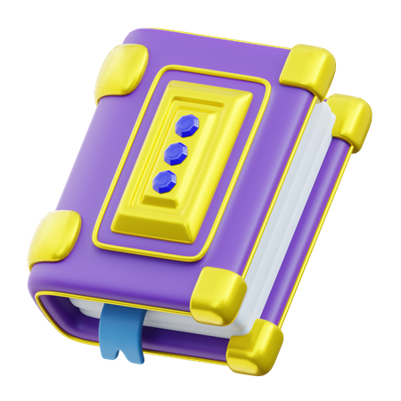 Libro magico  3D Icon